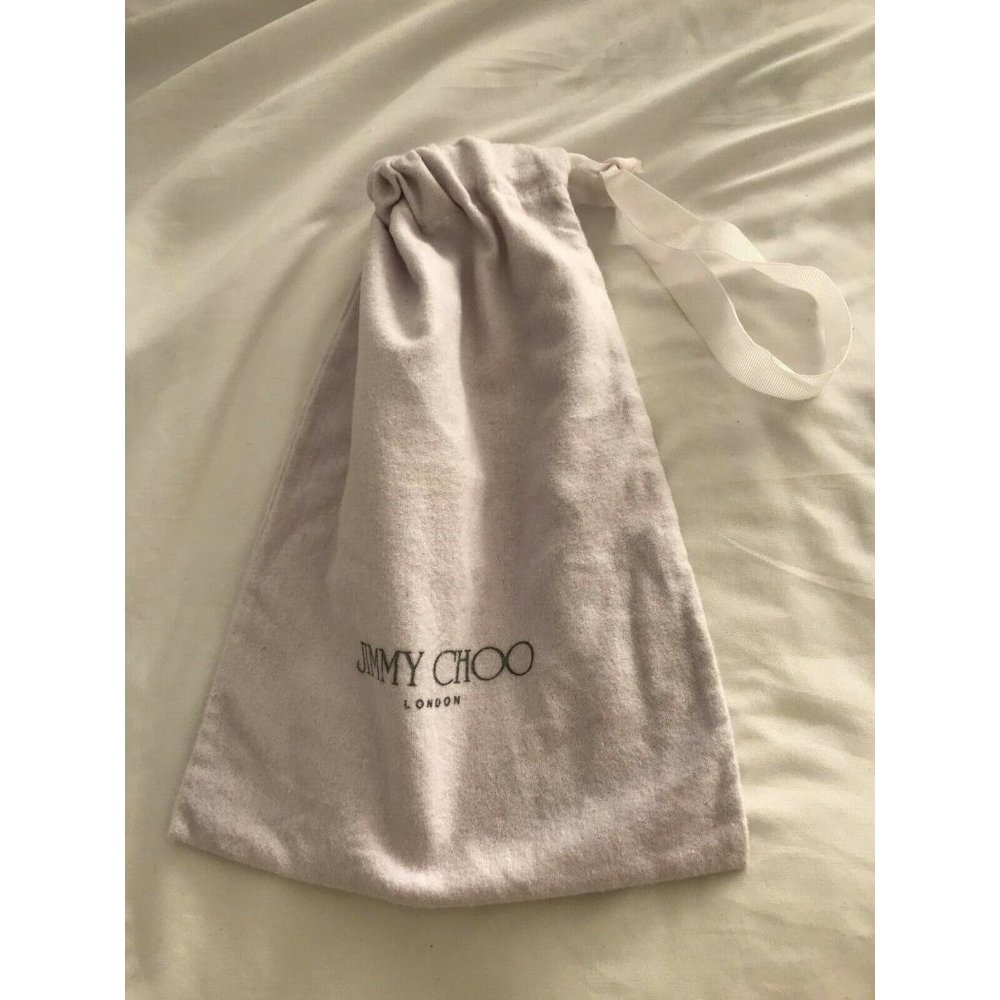 Jimmy Choo Storage Drawstring Dust Bag Lilac 13" … - image 3